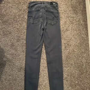American eagle super super stretch super hi-rise jegging
